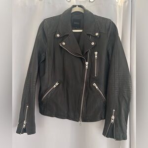 BARNEYS NEW YORK Leather Jacket